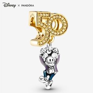 Disney Parks Mickey Mouse 50th Anniversary Dangle Charm